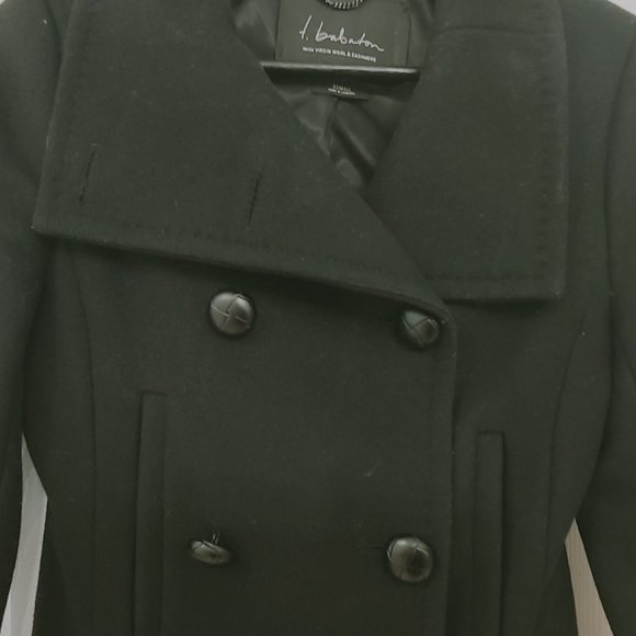 Babaton Virgin Wool Coat - Picture 3 of 4